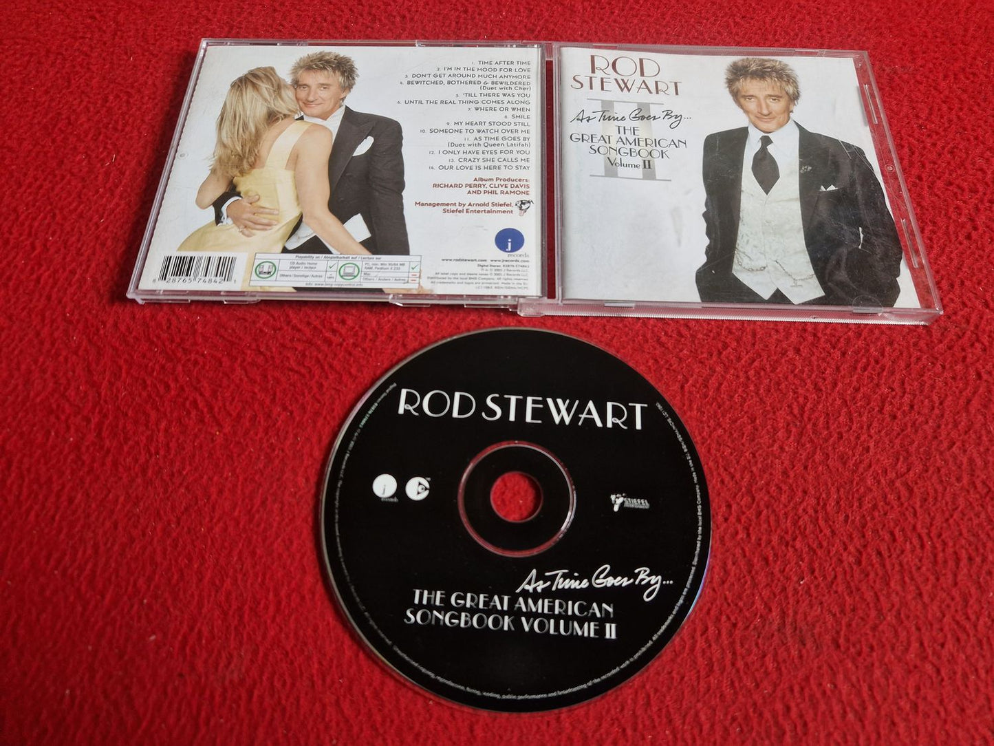 ROD STEWART AS TIME GOES BY THE AMERICAN SONGBOOK VOL II CD