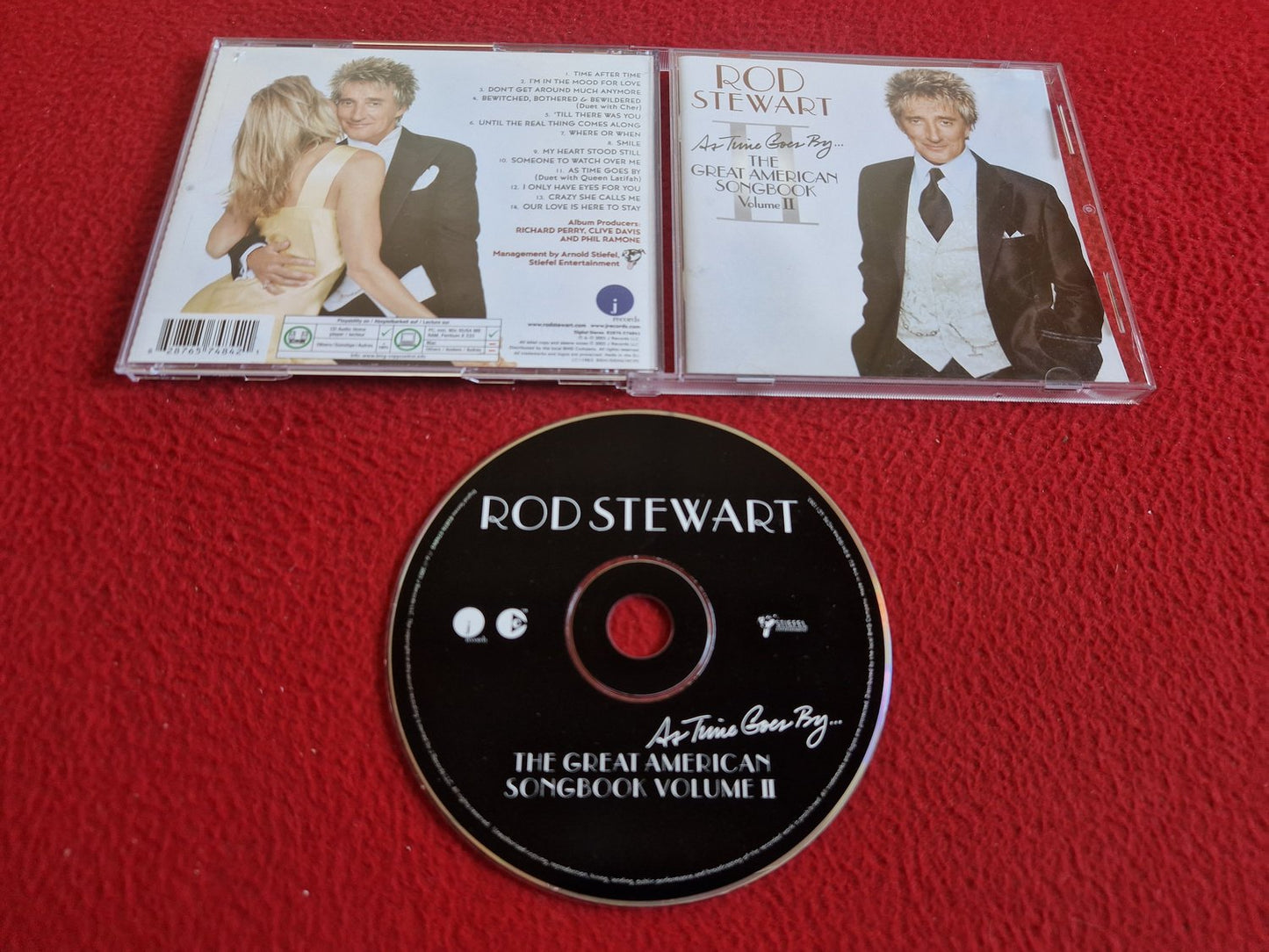 ROD STEWART AS TIME GOES BY THE GREAT AMERICAN SONGBOOK VOL II CD