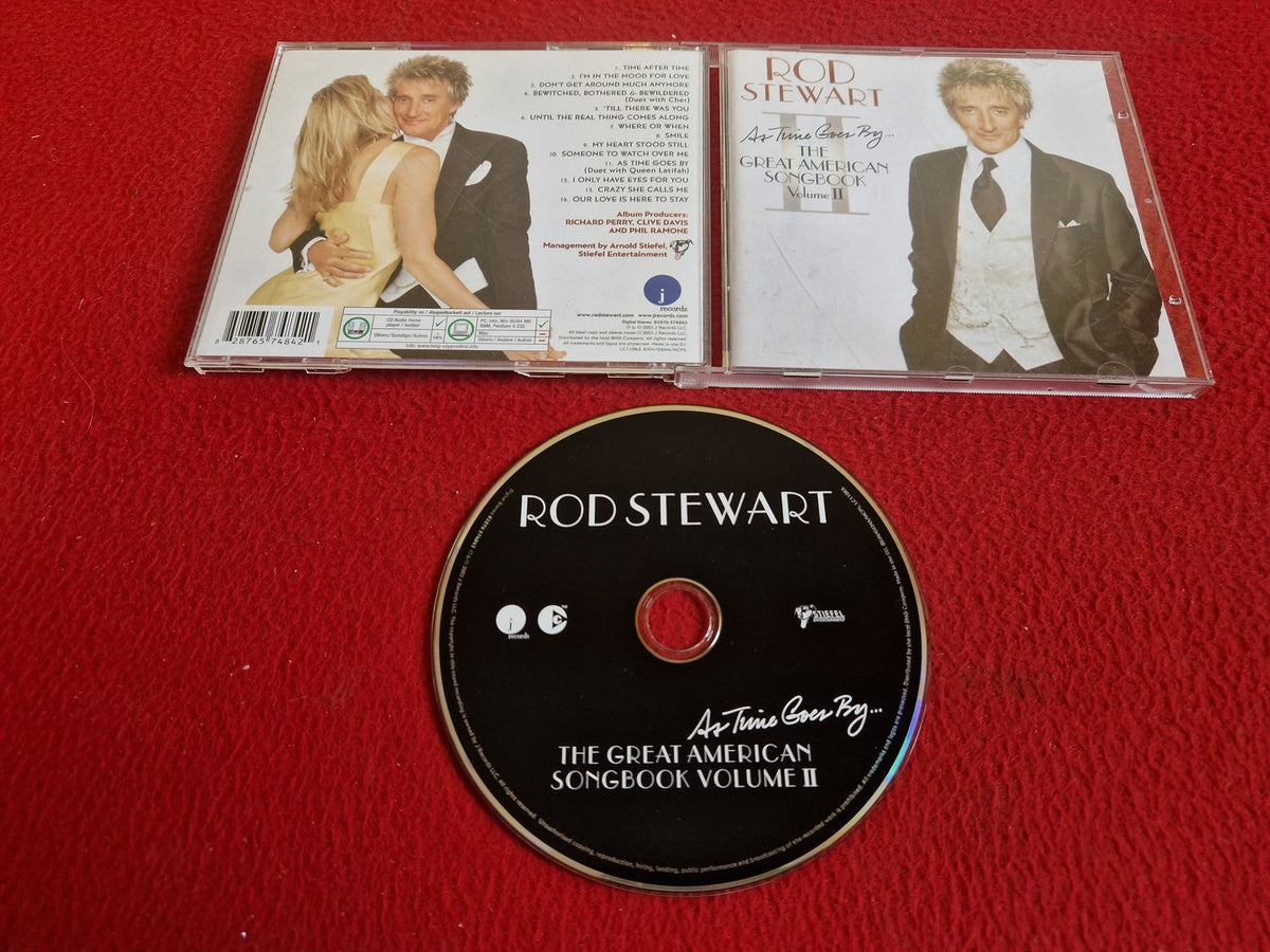 ROD STEWART AS TIME GOES BY THE GREAT AMERICAN SONGBOOK VOLUME II CD