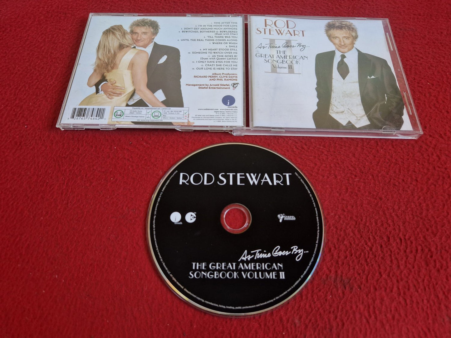 ROD STEWART AS TIME GOES BY THE GREAT AMERICAN SONGBOOK VOLUME II CD