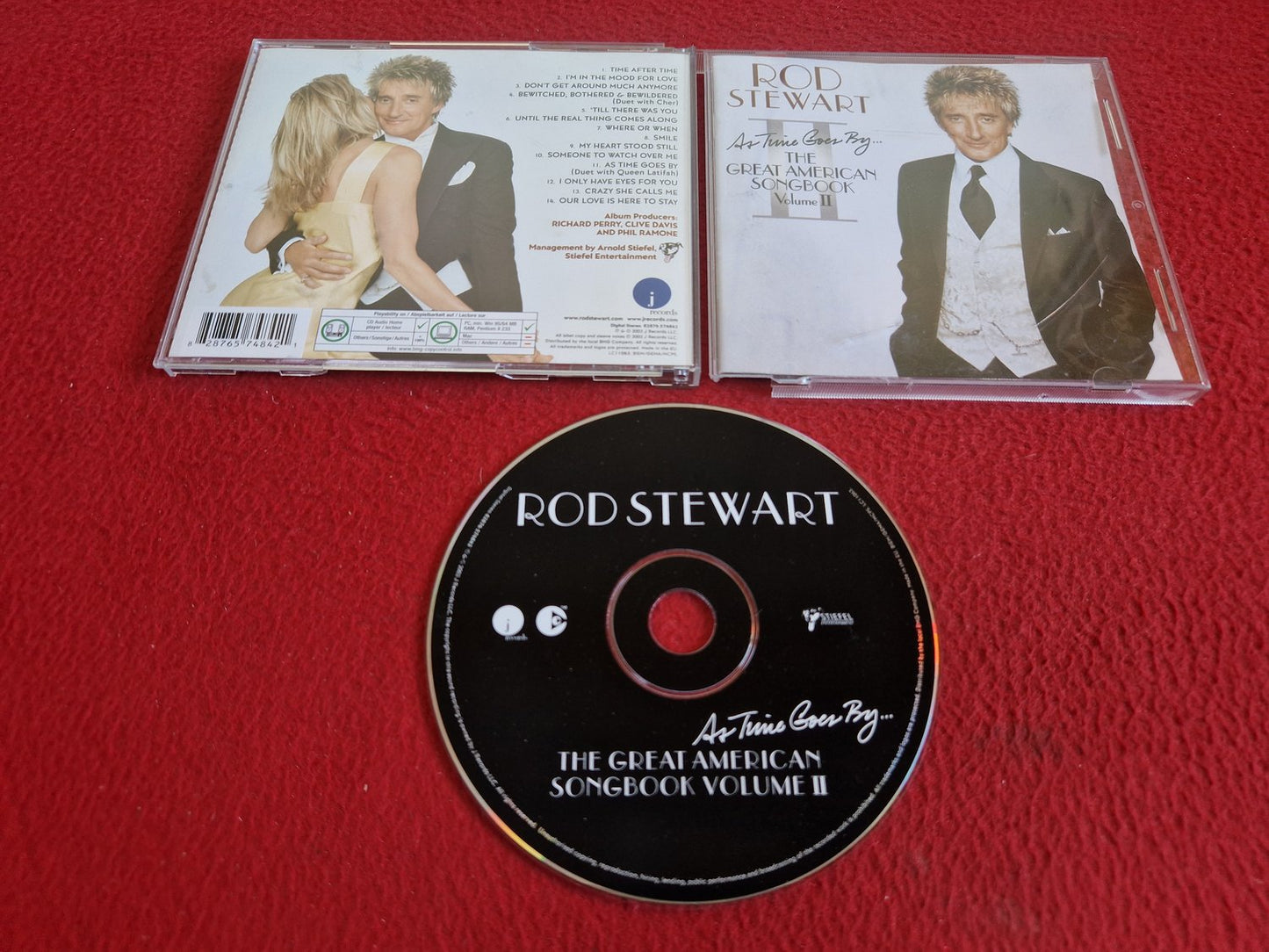 ROD STEWART AS TIME GOES BY... THE GREAT AMERICAN SONGBOOK VOLUME II CD
