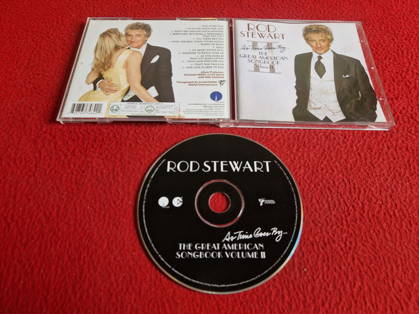 ROD STEWART AS TIME GOES BY... THE GREAT AMERICAN SONGBOOK VOLUME II CD