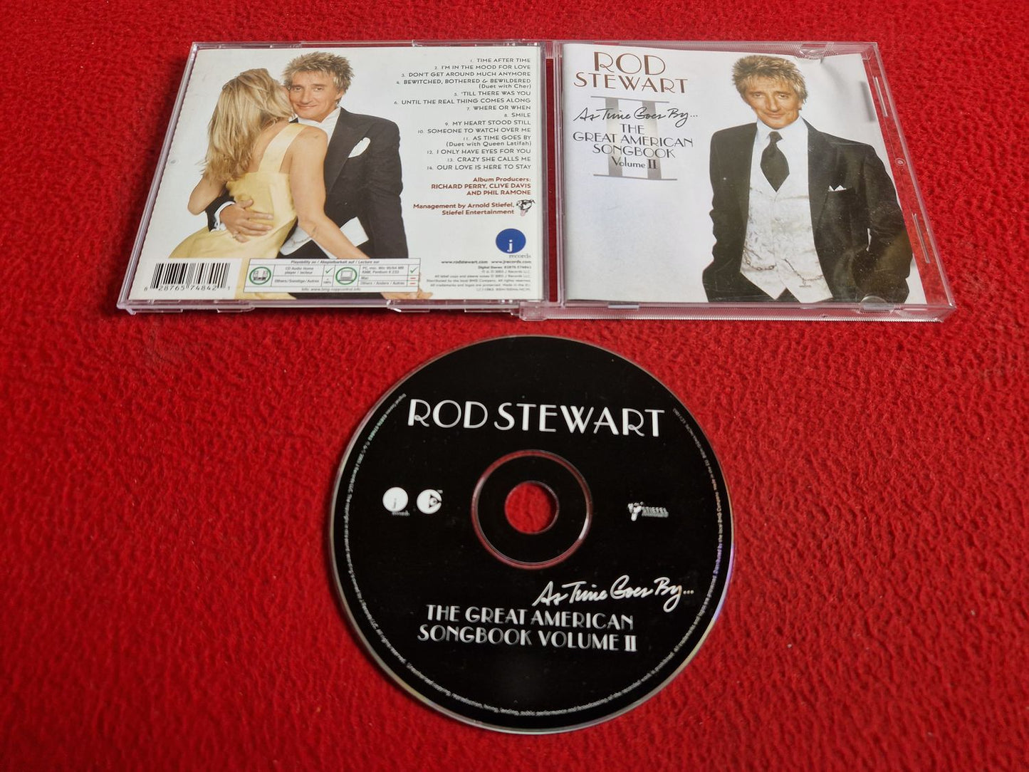 ROD STEWART AS TIME GOES BY... THE GREAT AMERICAN SONGBOOK VOLUME II CD