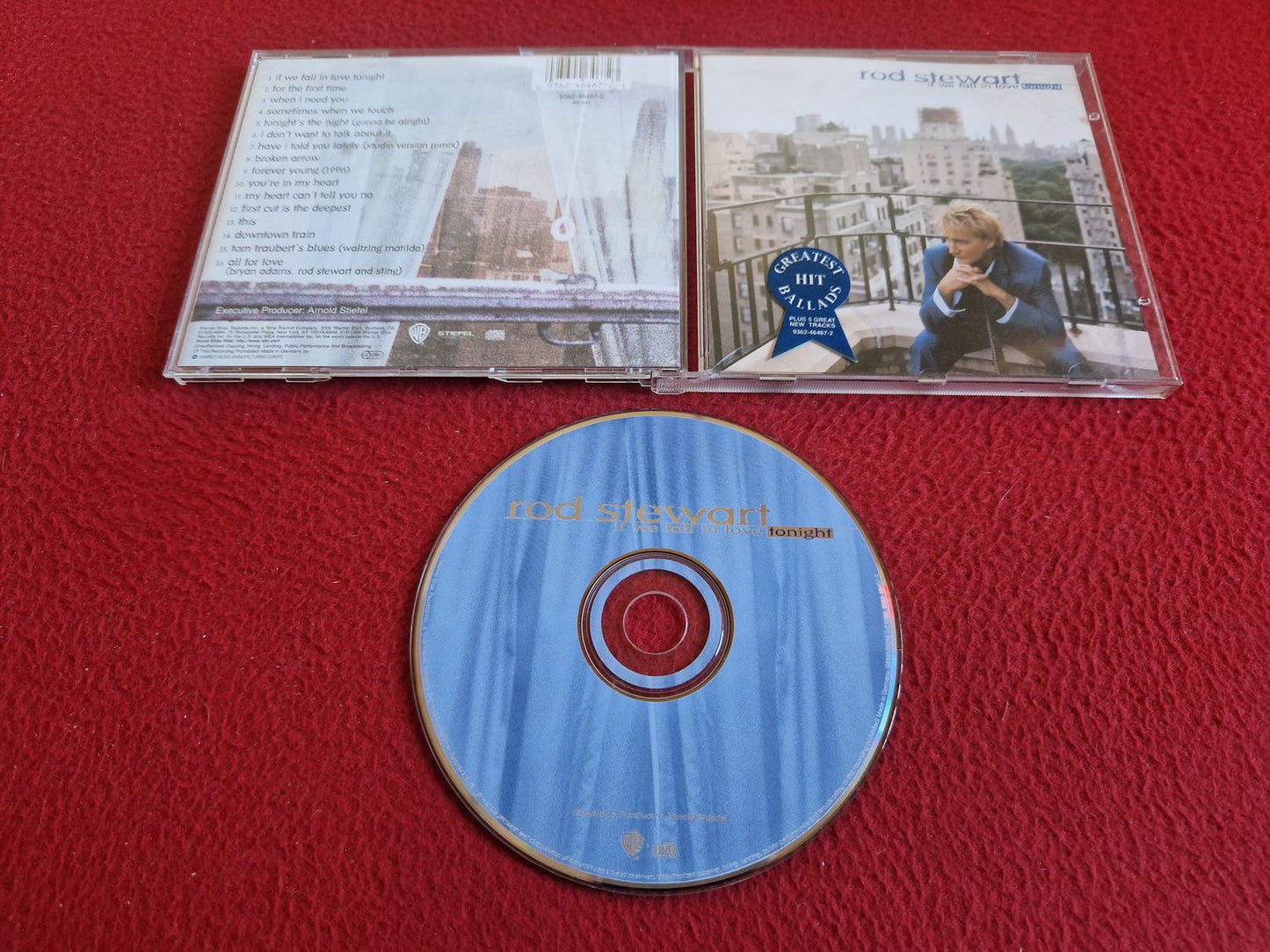 ROD STEWART IF WE FALL IN LOVE TONIGHT CD
