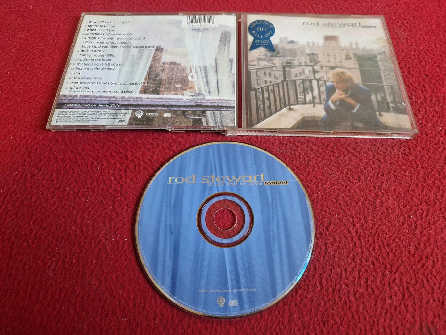 ROD STEWART IF WE FALL IN LOVE TONIGHT CD
