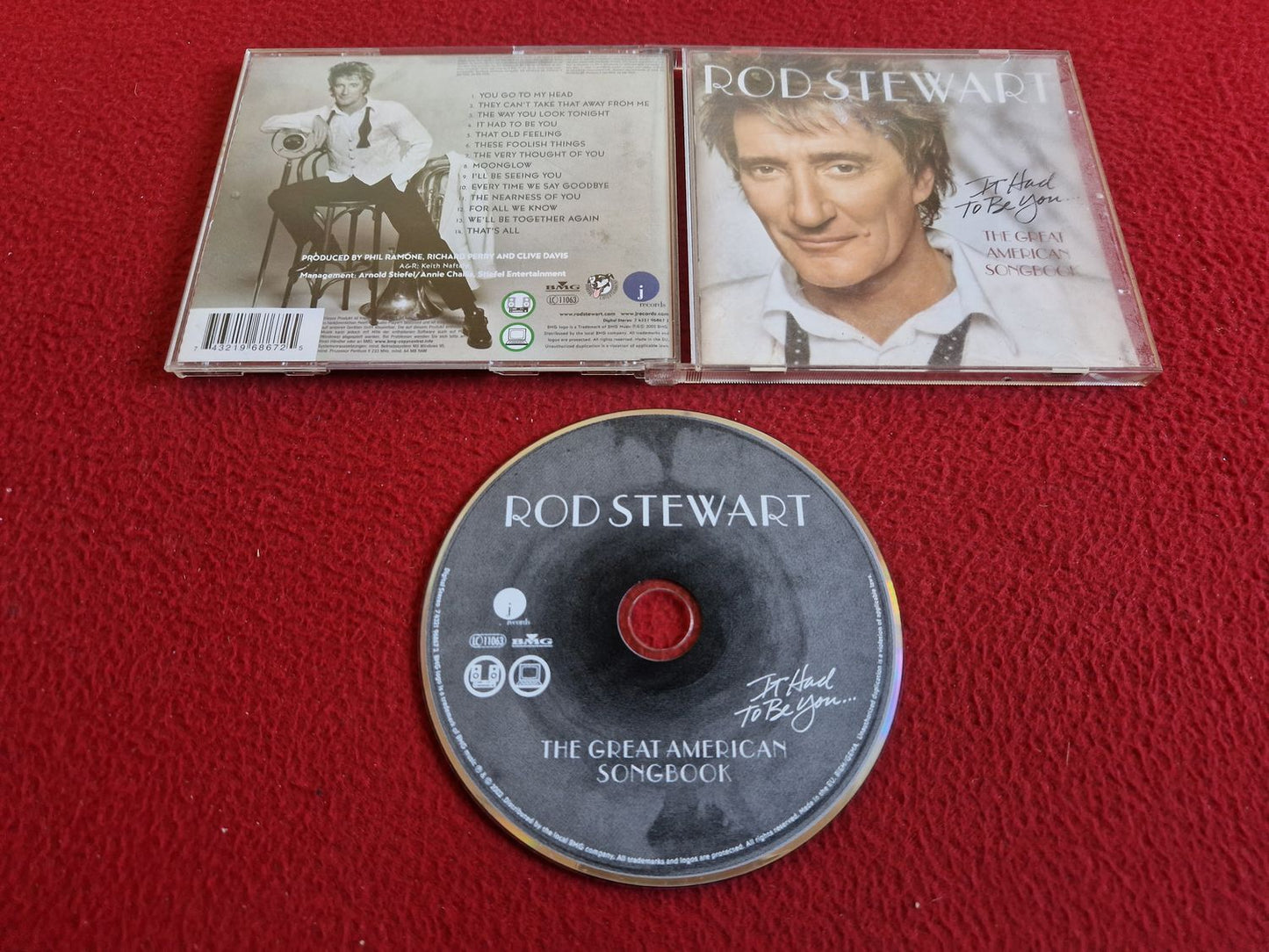 ROD STEWART IT HAD TO BE YOU THE GREAT AMERICAN SONGBOOK CD