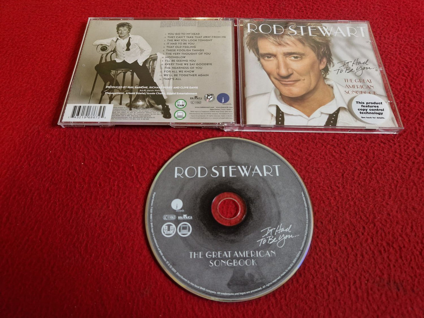 ROD STEWART IT HAD TO BE YOU THE GREAT AMERICAN SONGBOOK CD
