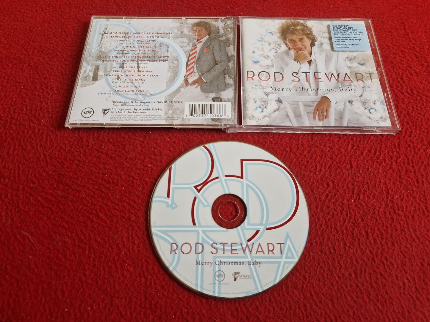 ROD STEWART MERRY CHRISTMAS BABY CD