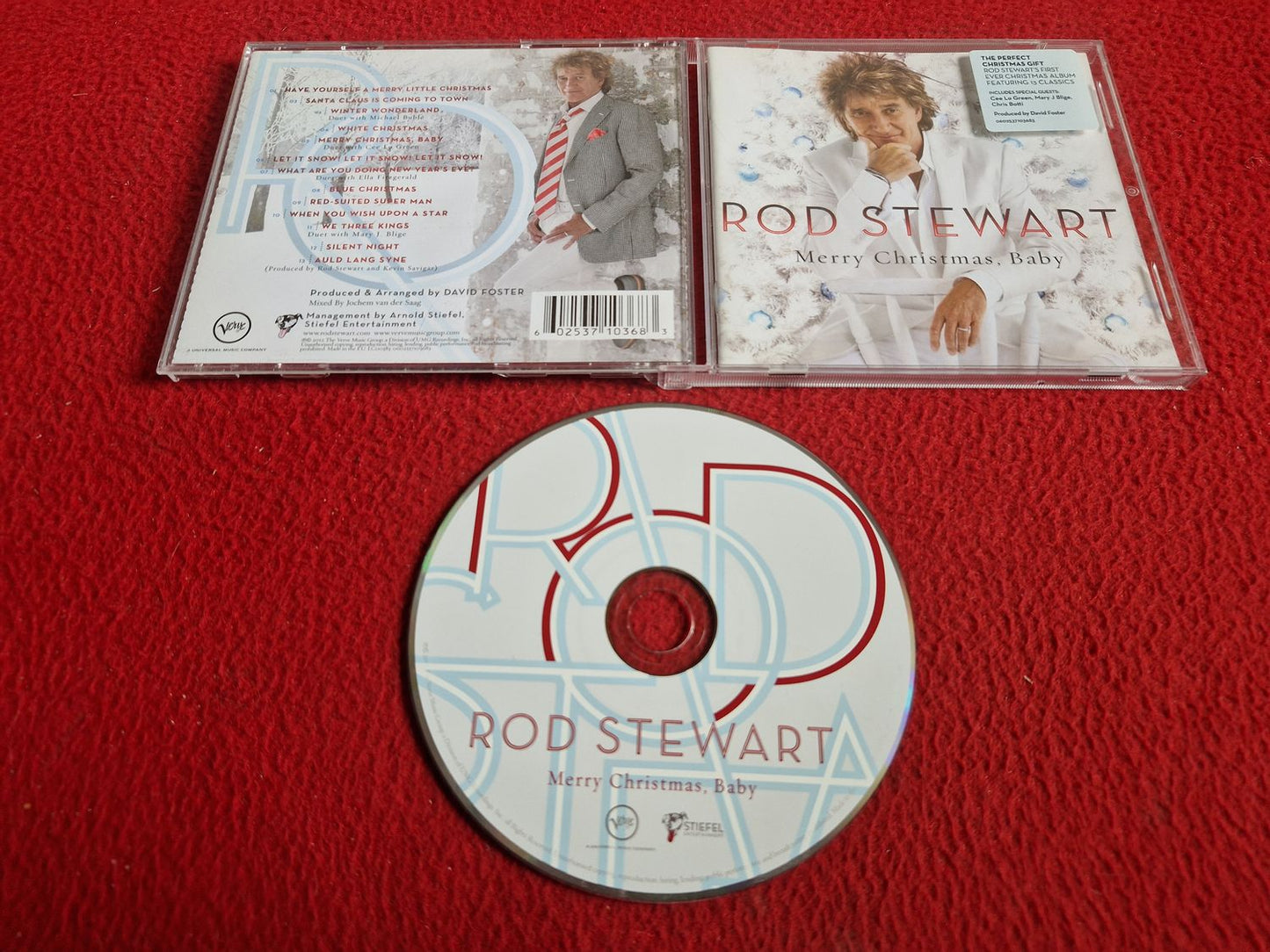 ROD STEWART MERRY CHRISTMAS BABY CD