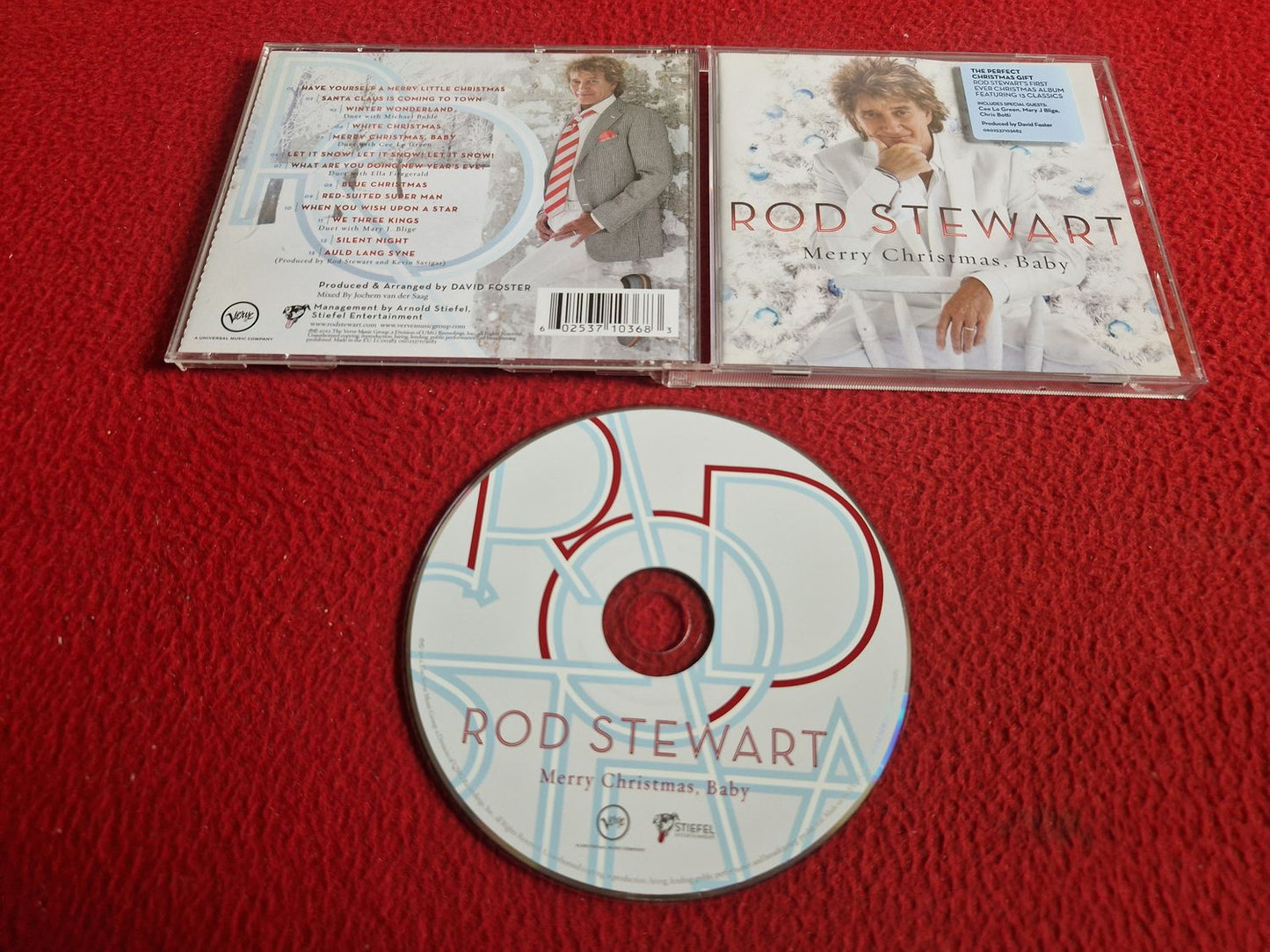 ROD STEWART MERRY CHRISTMAS BABY CD