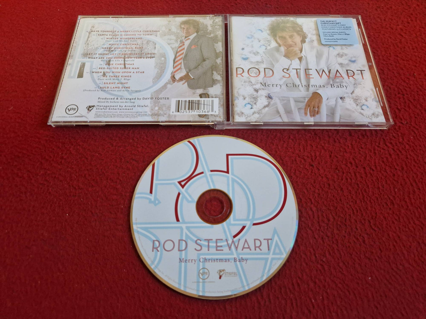 ROD STEWART MERRY CHRISTMAS CD