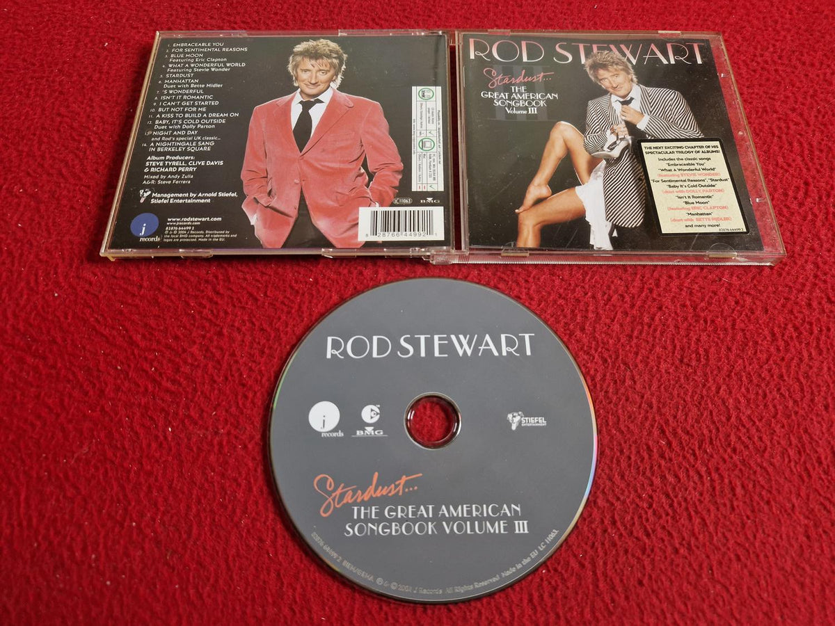 ROD STEWART STARDUST THE GREAT AMERICAN SONGBOOK VOLUME III CD