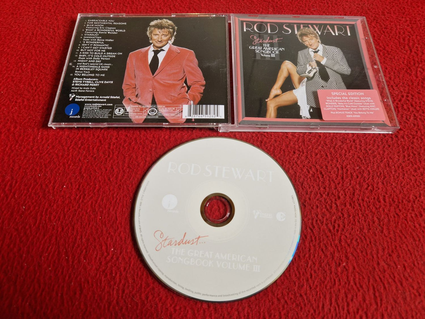 ROD STEWART STARDUST... THE GREAT AMERICAN SONGBOOK VOLUME III CD