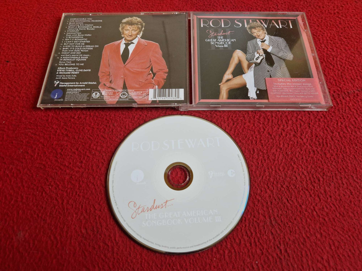 ROD STEWART STARDUST.... THE GREAT AMERICAN SONGBOOK VOLUME III CD