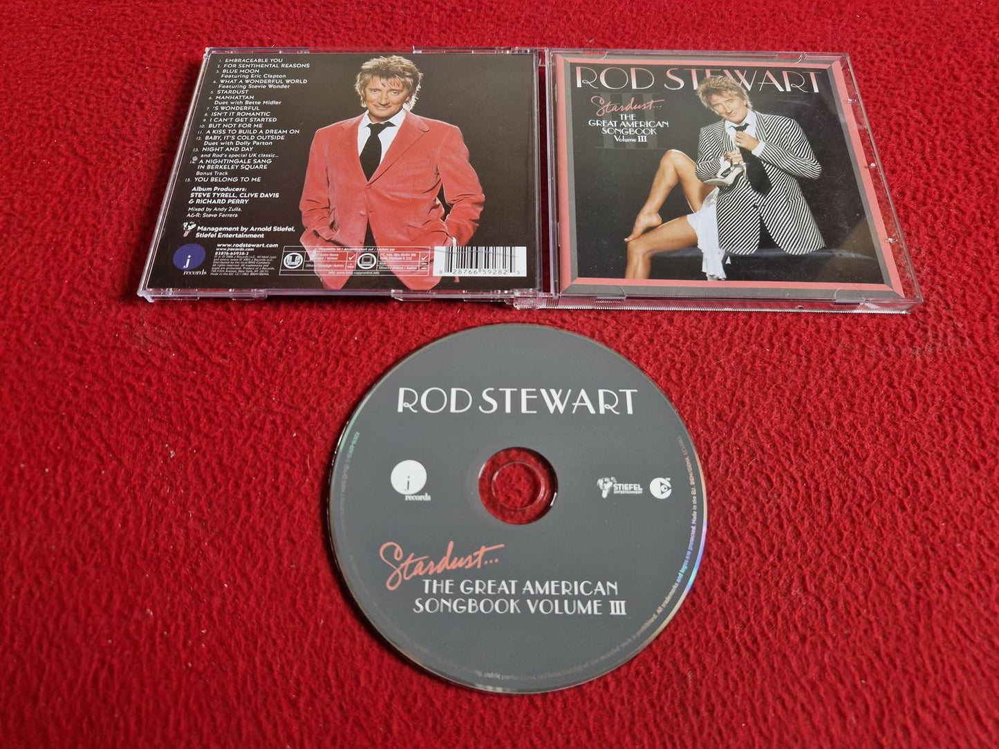 ROD STEWART STARDUST... THE GREAT AMERICAN SONGBOOK VOLUME III CD