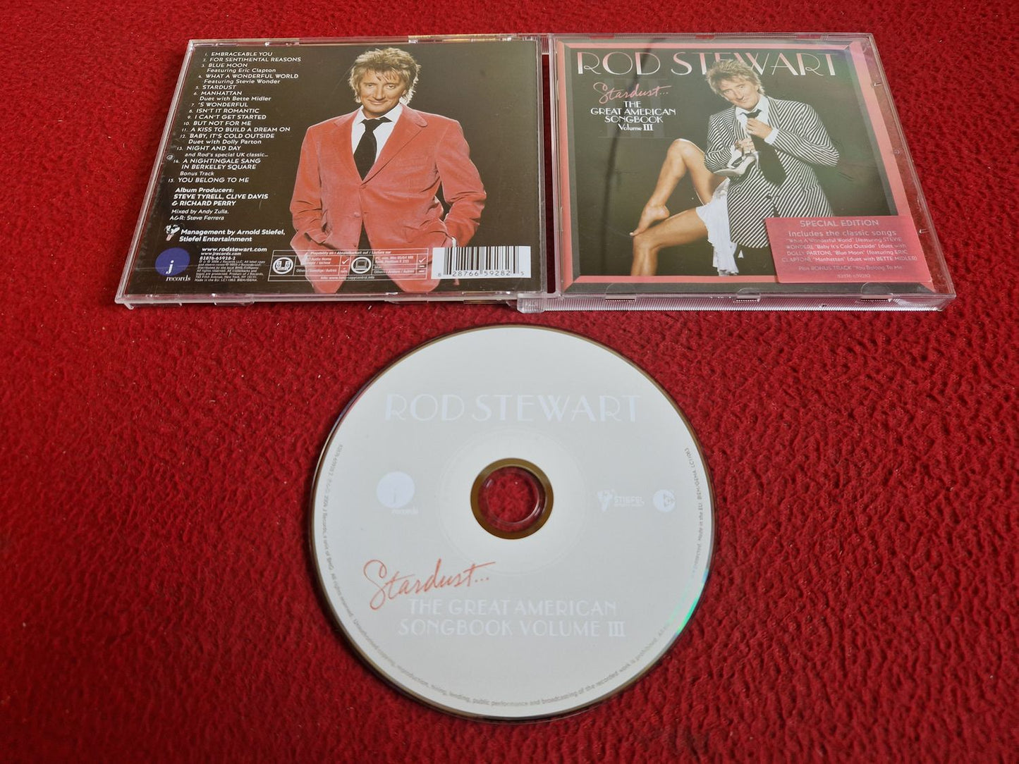 ROD STEWART STARDUST... THE GREAT AMERICAN VOLUME III CD