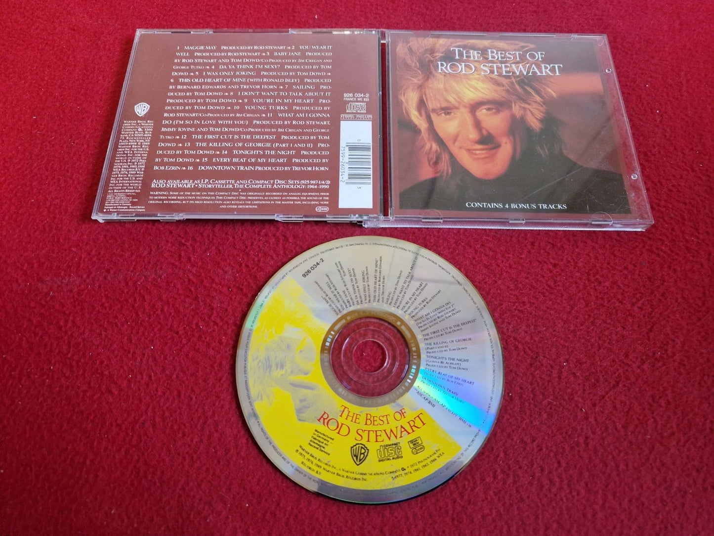 ROD STEWART THE BEST OF CD