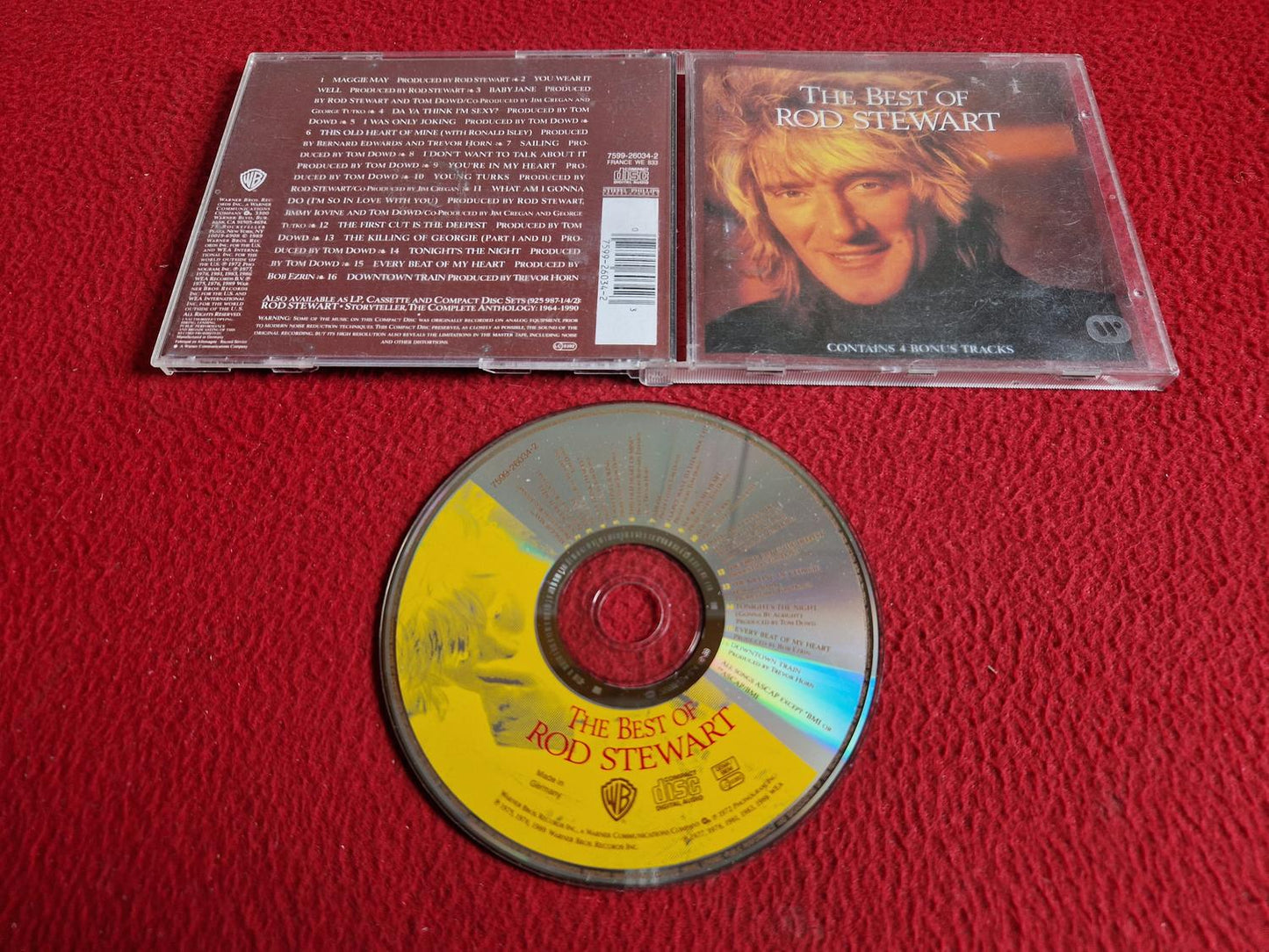 ROD STEWART THE BEST OF CD