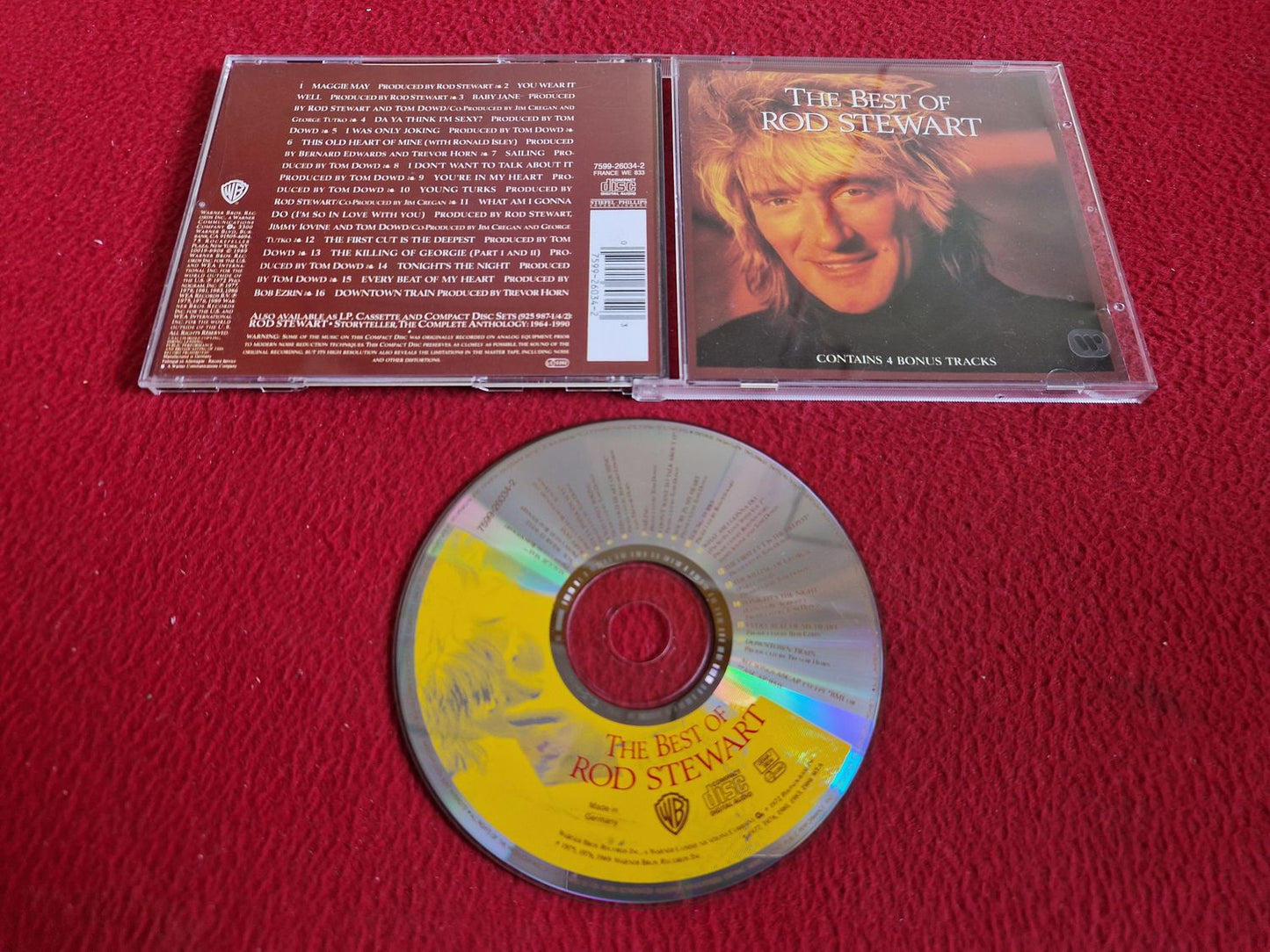 ROD STEWART THE BEST OF CD