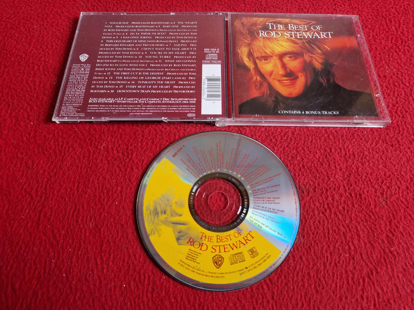 ROD STEWART THE BEST OF CD