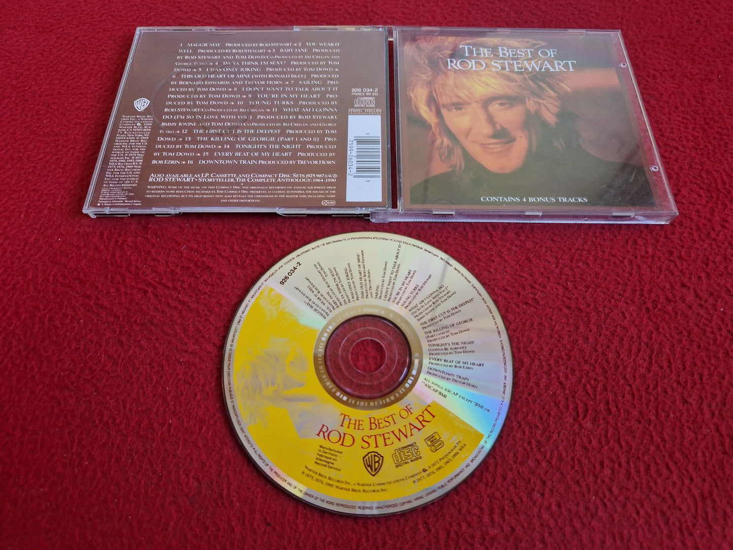 ROD STEWART THE BEST OF CD