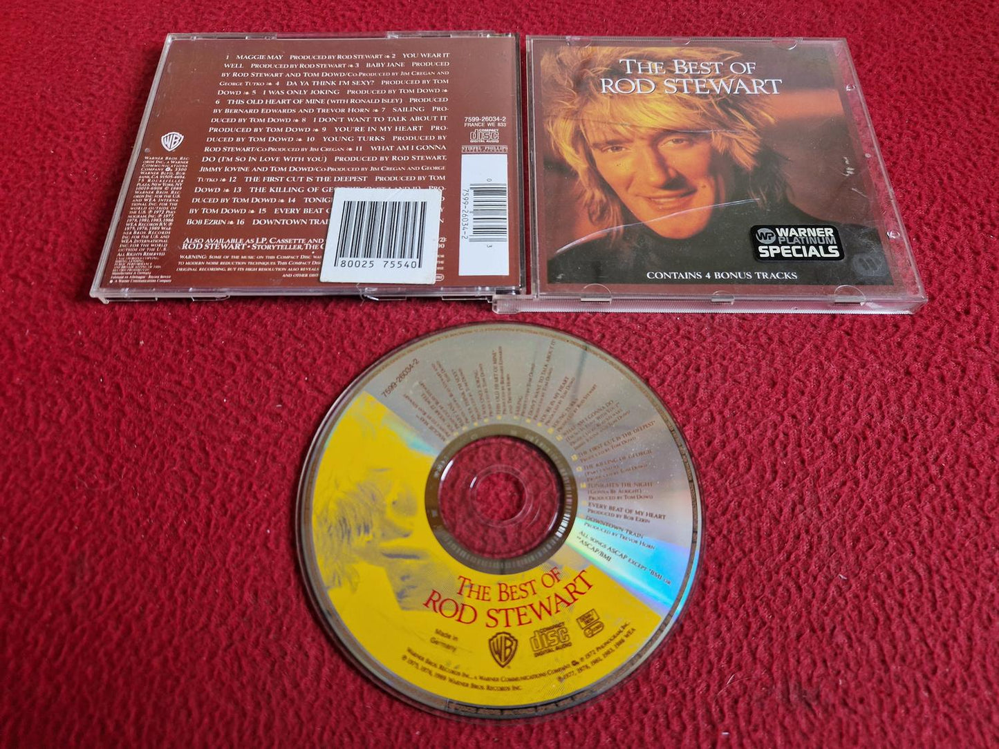 ROD STEWART THE BEST OF CD