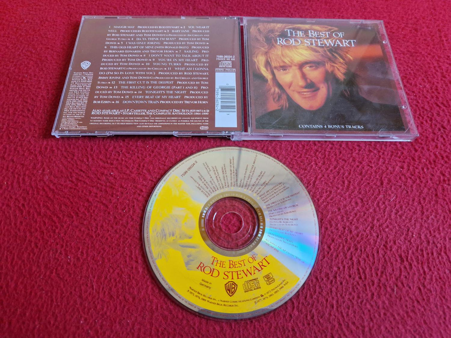 ROD STEWART THE BEST OF CD