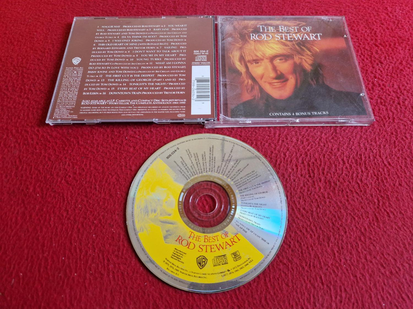 ROD STEWART THE BEST OF CD