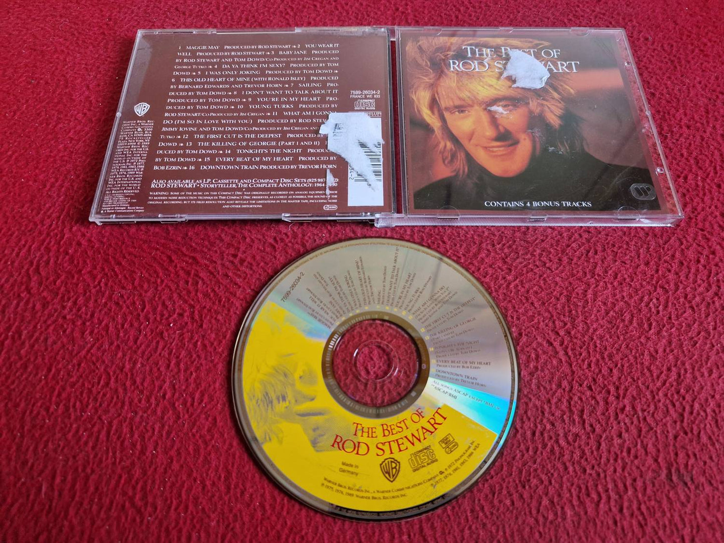 ROD STEWART THE BEST OF CD