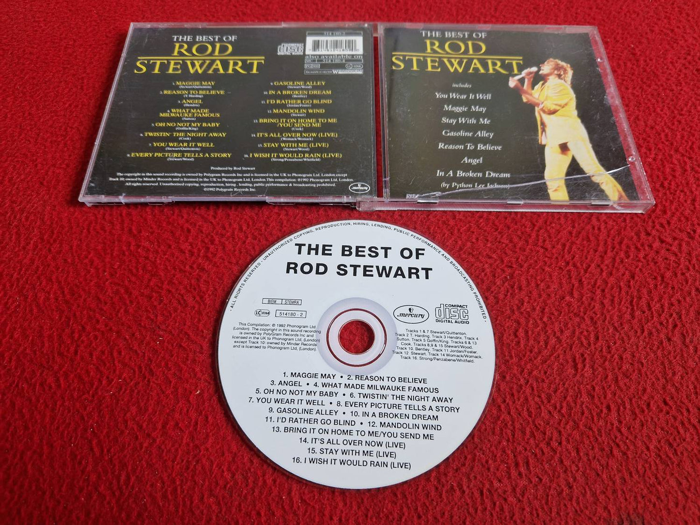 ROD STEWART THE BEST OF CD