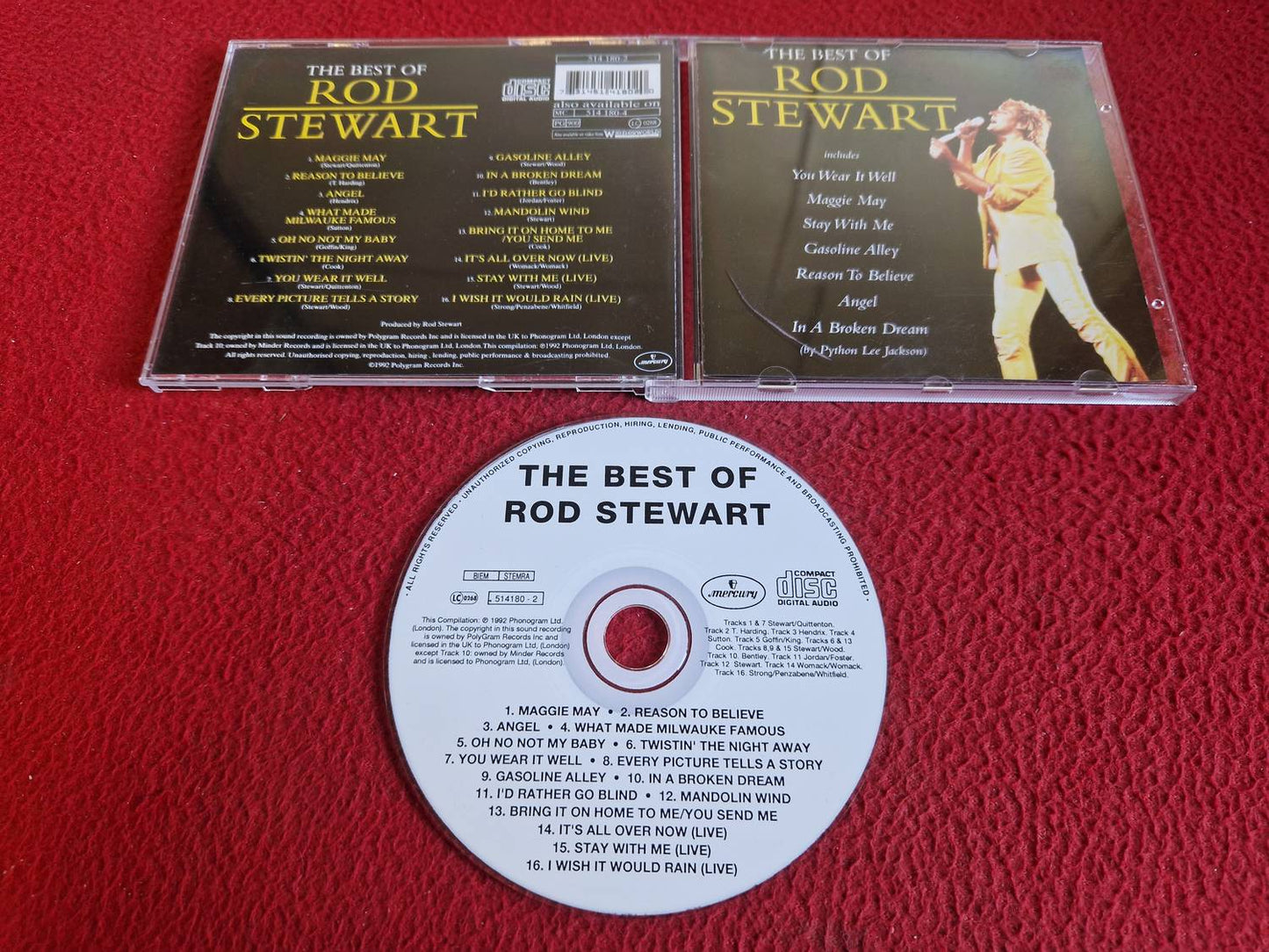 ROD STEWART THE BEST OF CD