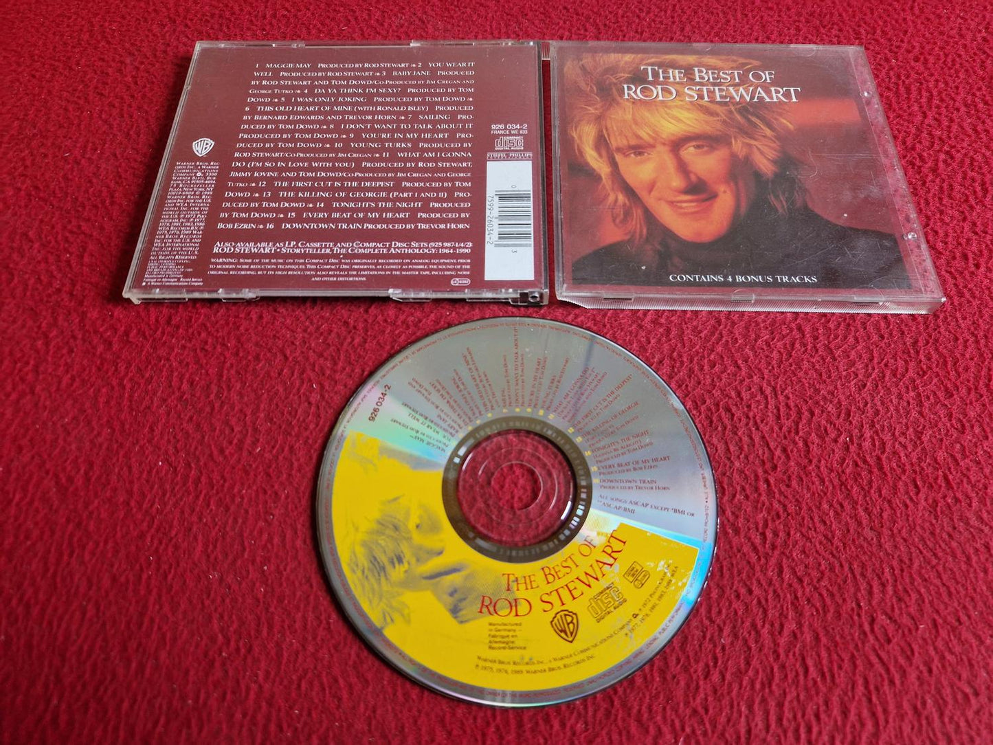 ROD STEWART THE BEST OF CD