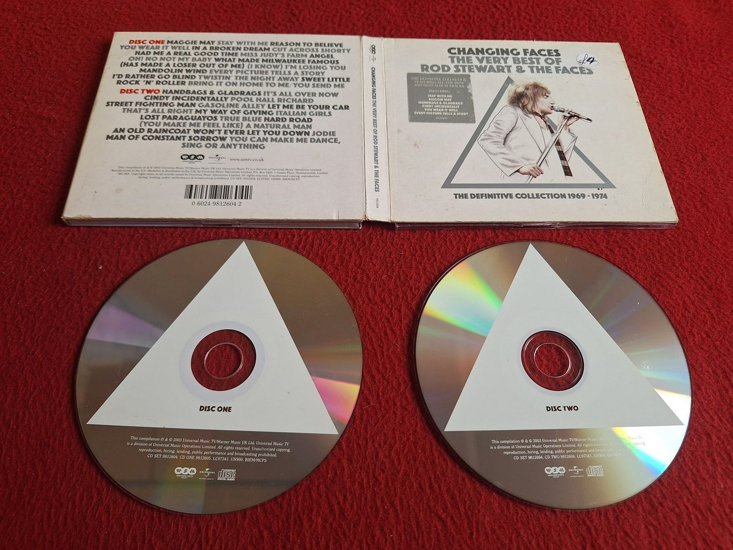 ROD STEWART & THE FACES CHANGING FACES THE VERY BEST OF CD