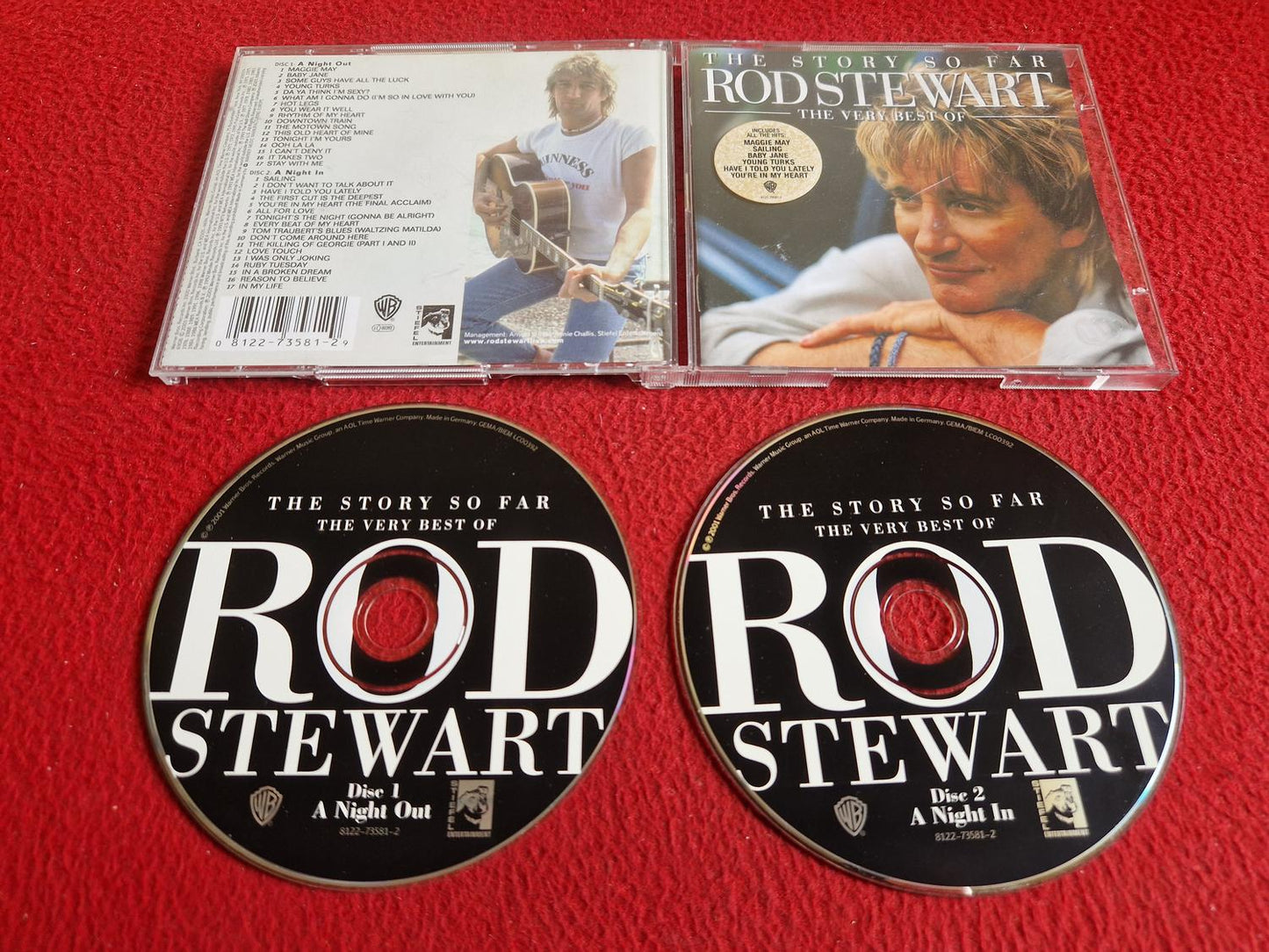 ROD STEWART THE STORY SO FAR THE VERY BEST OF CD