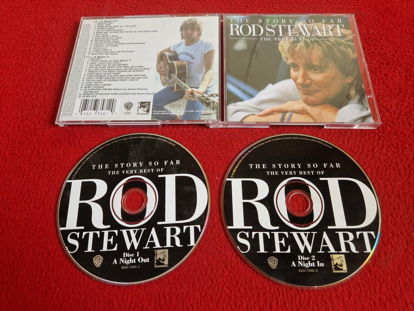 ROD STEWART THE STORY SO FAR THE VERY BEST OF CD