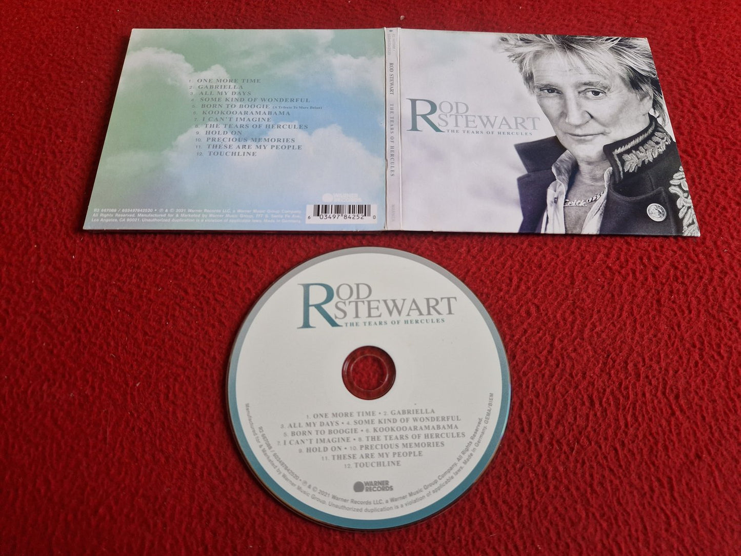 ROD STEWART THE TEARS OF HERCULES CD