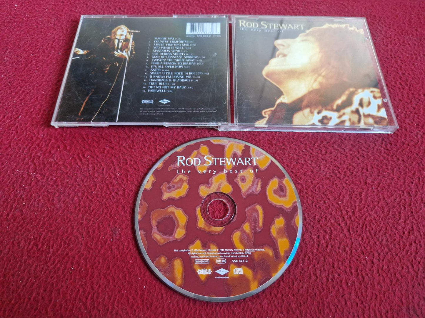 ROD STEWART THE VERY BEST OF CD