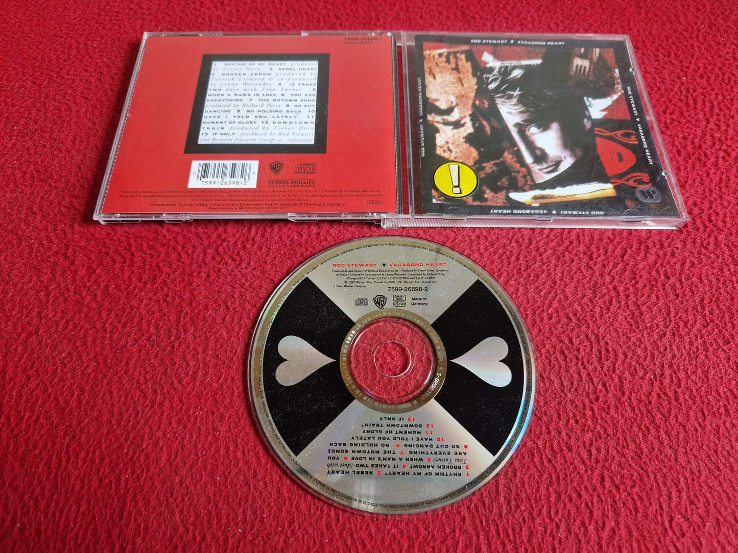 ROD STEWART VAGABOND HEART CD