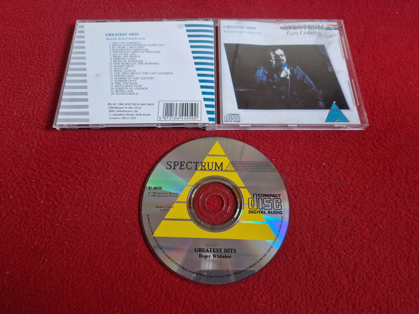ROGER WHITAKER GREATEST HITS CD