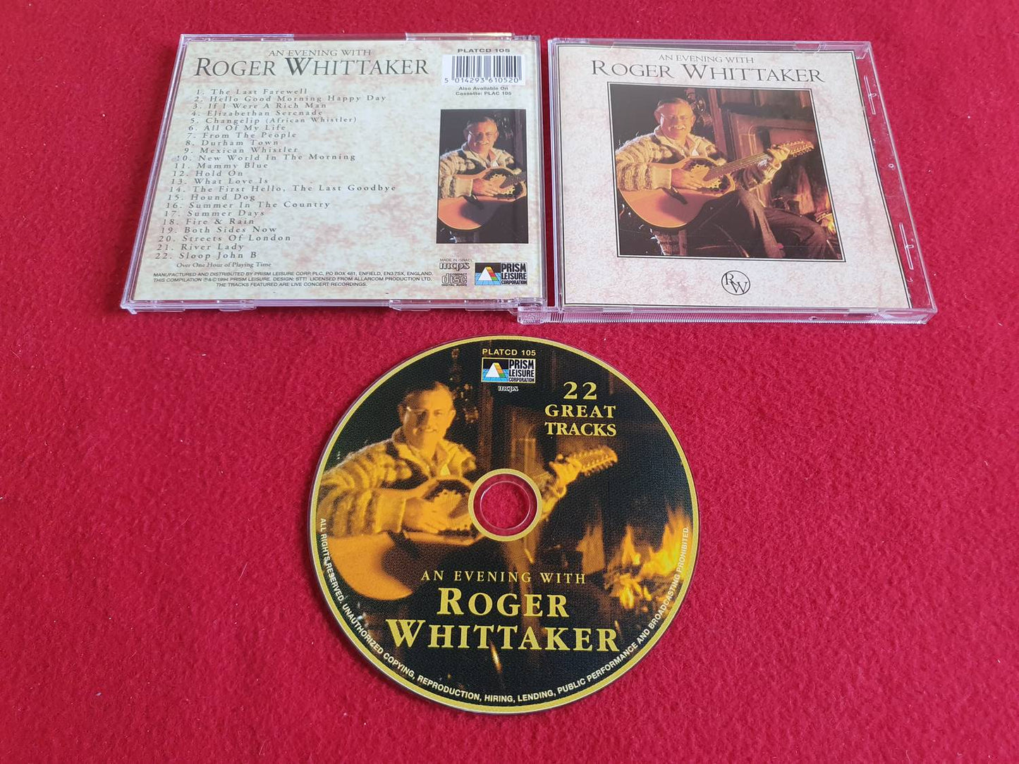 ROGER WHITTAKER AN EVENING WITH till CD