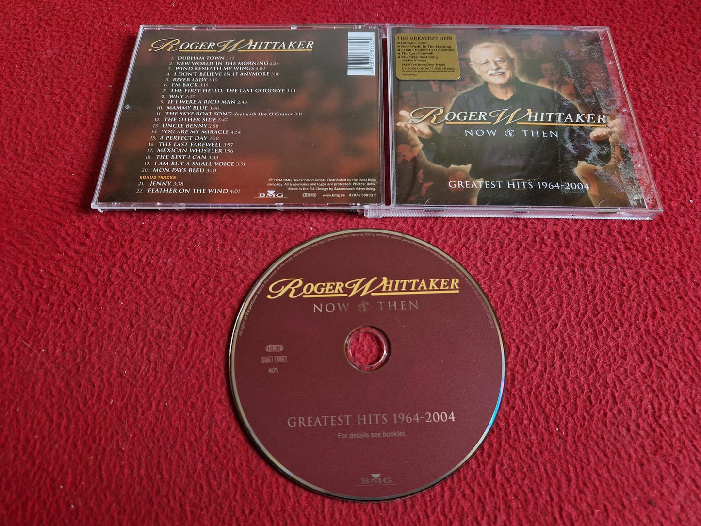 ROGER WHITTAKER NOW & THEN CD
