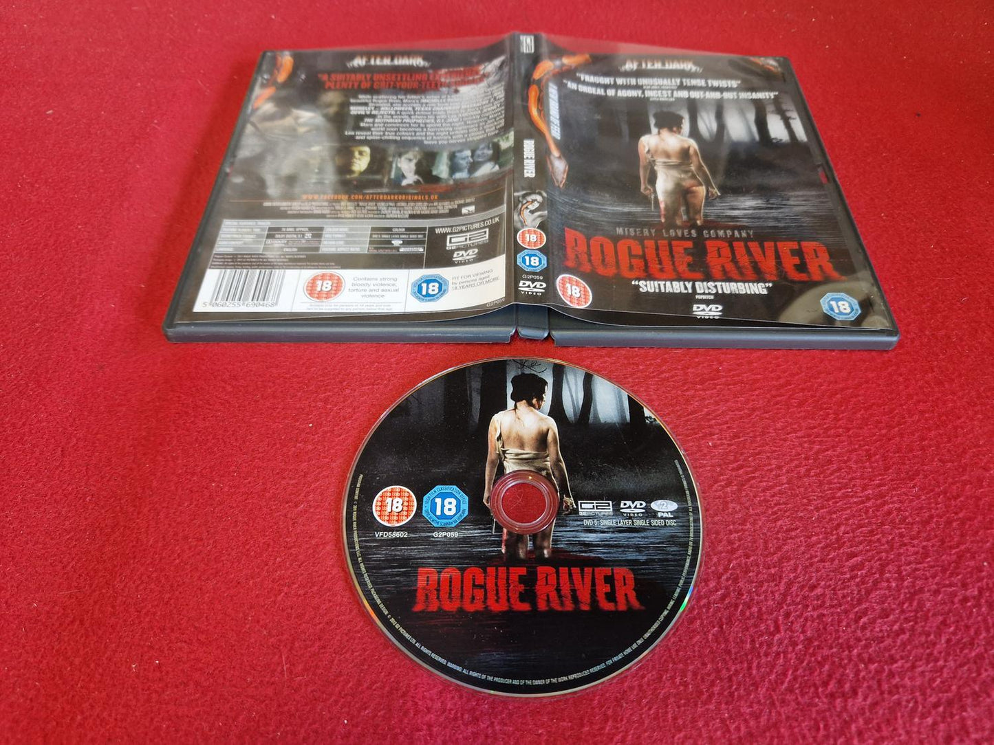 ROGUE RIVER till DVD