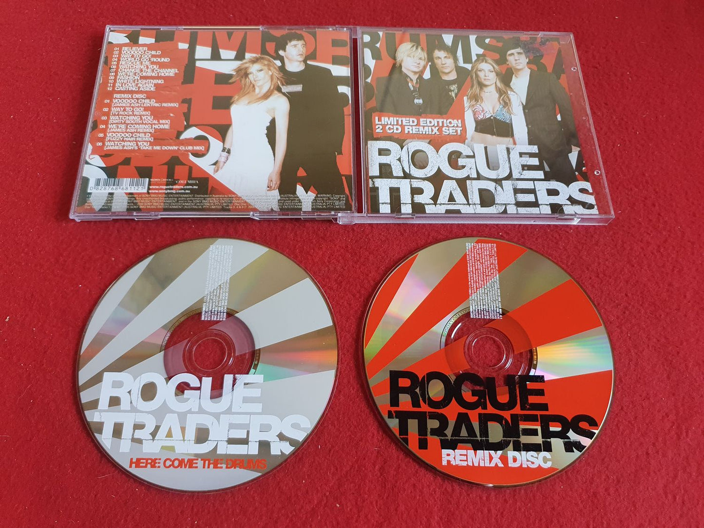 ROGUE TRADERS HERE COME THE DRUMS LIMITED EDITION till CD
