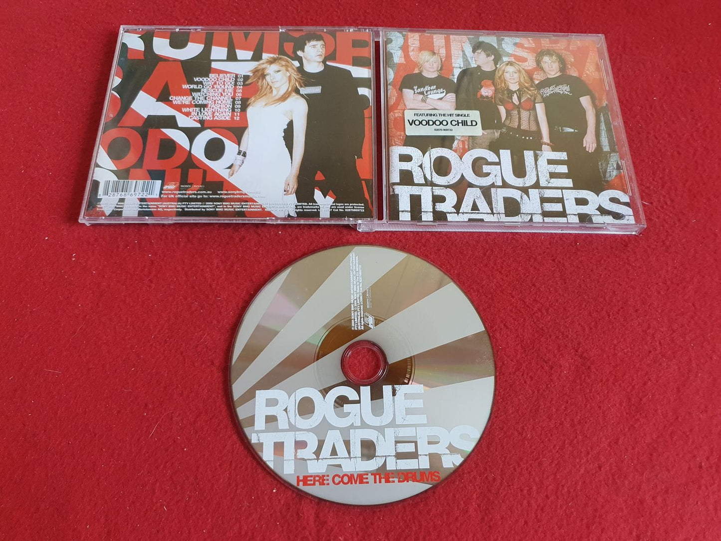 ROGUE TRADERS HERE COME THE DRUMS till CD