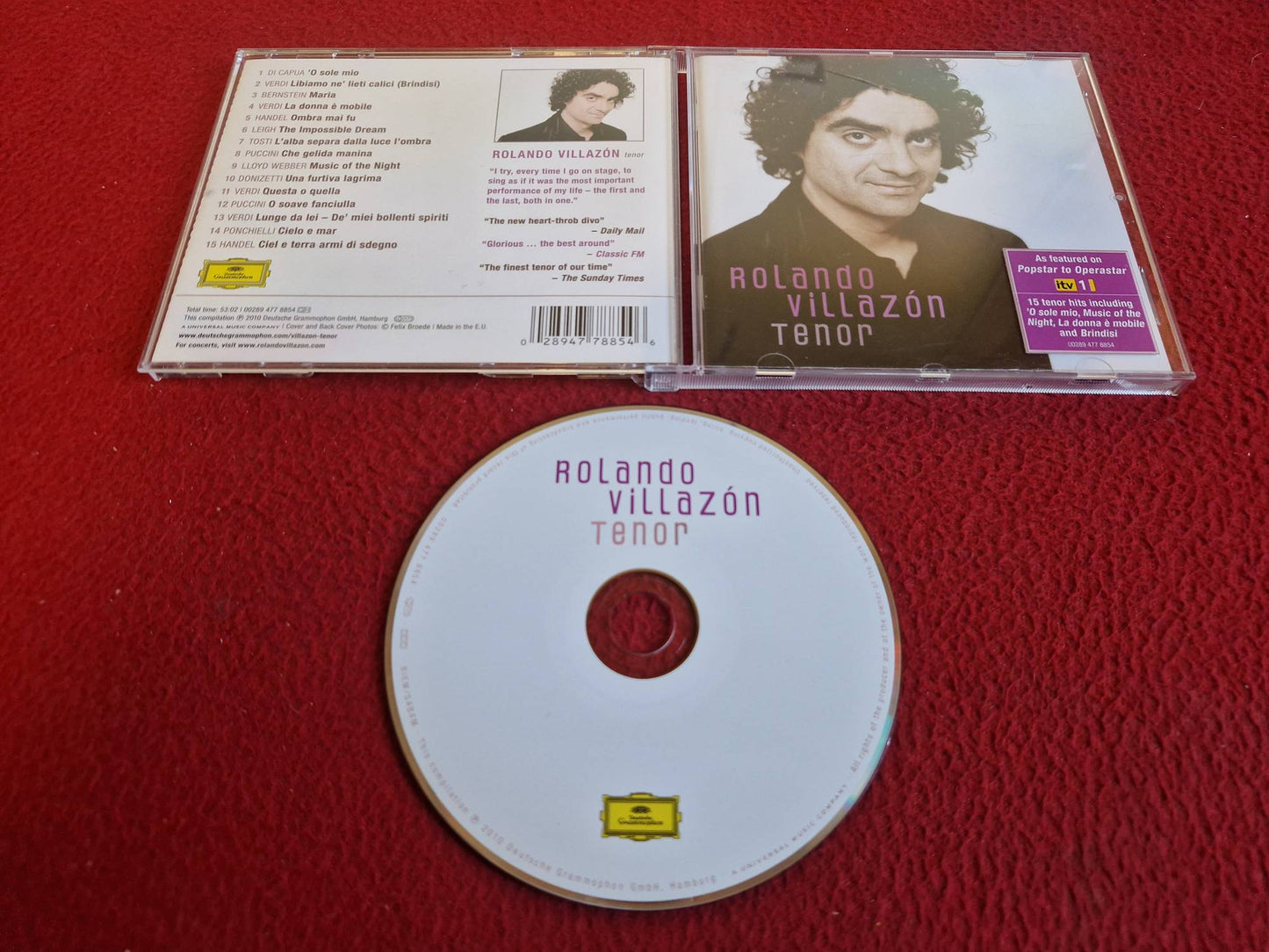ROLANDO VILLAZON TENOR CD