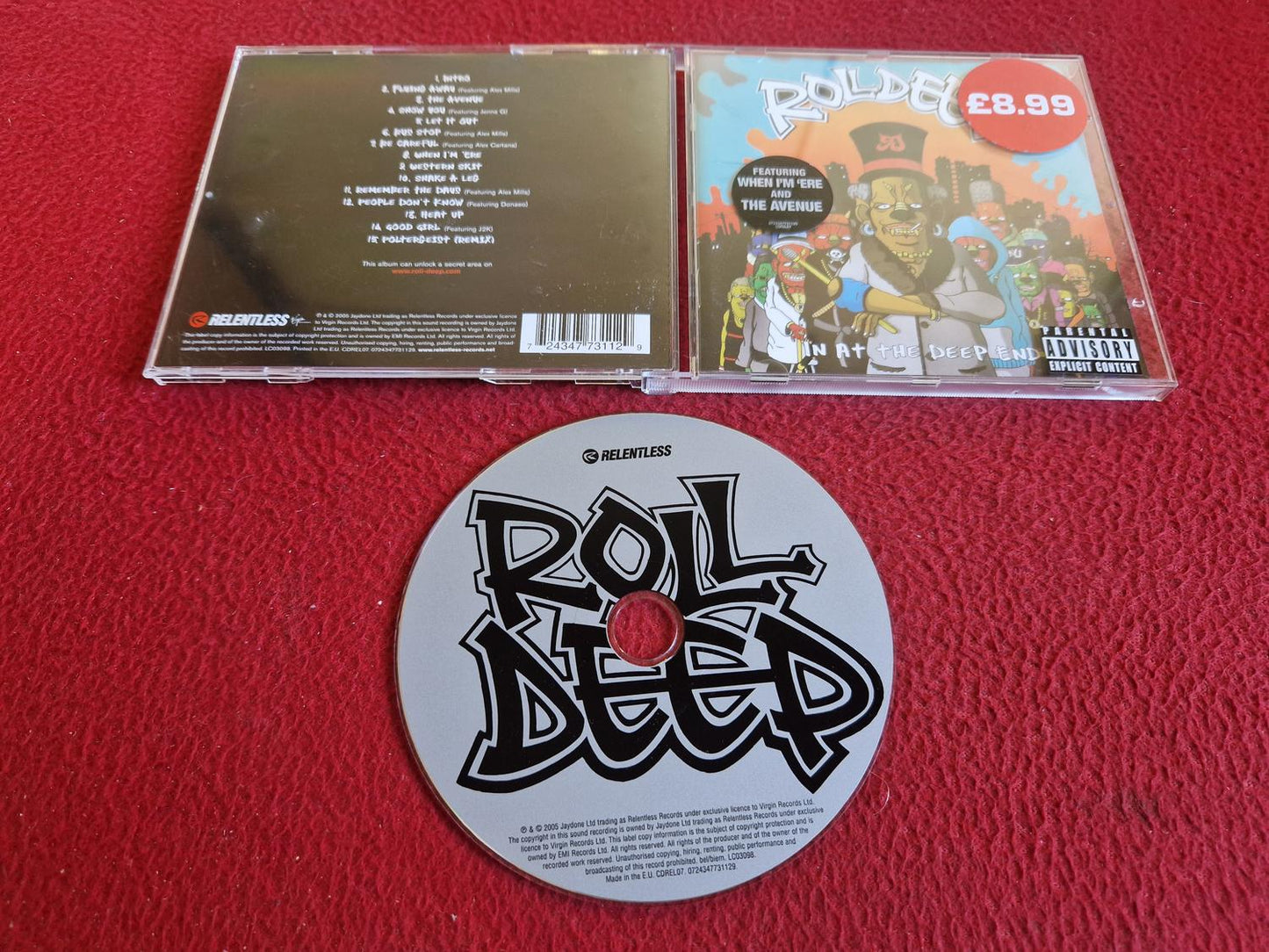ROLL DEEP IN AT THE DEEP END CD