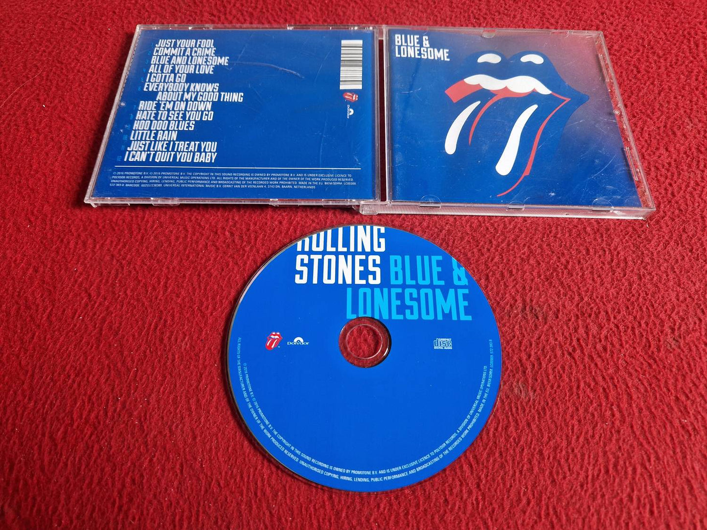 ROLLING STONES BLUE & LONESOME CD