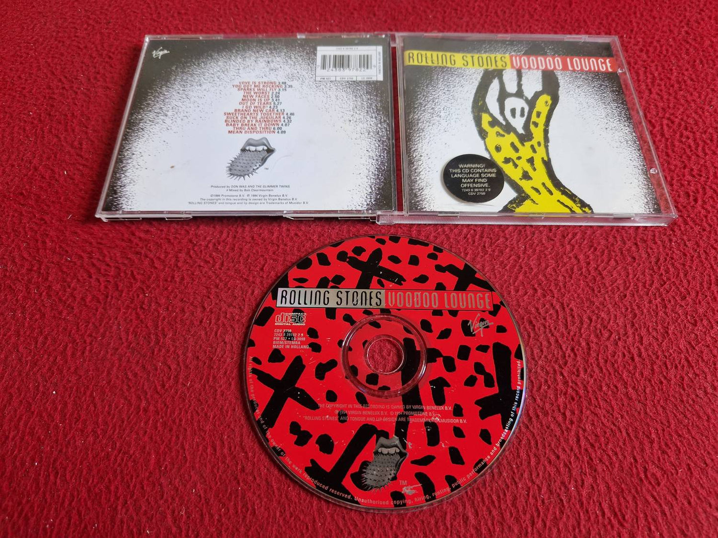 ROLLING STONES VOODOO LOUNGE CD
