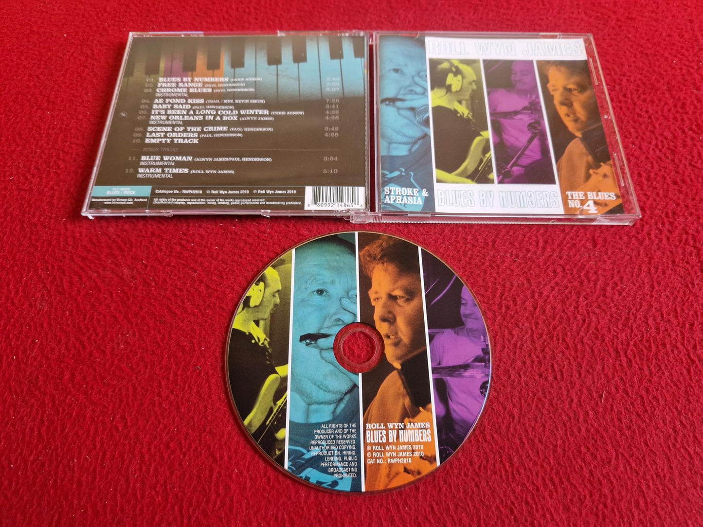 ROLL WYN JAMES BLUES BY NUMBERS CD