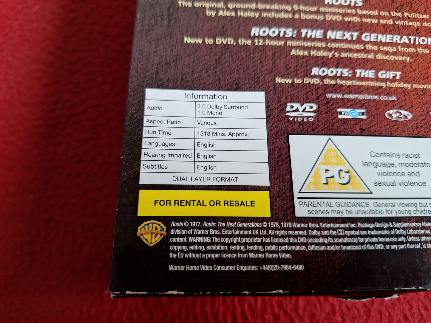 ROOTS THE COMPLETE MINISERIES COLLECTION & THE GIFT BOX DVD